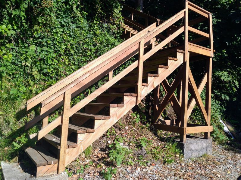 Oak Stairs Installation in Conroe, TX