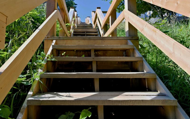 Oak Stairs Installation in Kansas City, KS