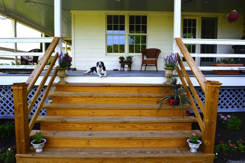 Porch Rail Repair in Wilmington, NC