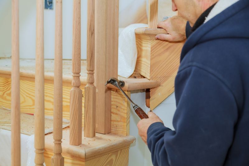 Stair Banister Installation in Alpharetta, GA