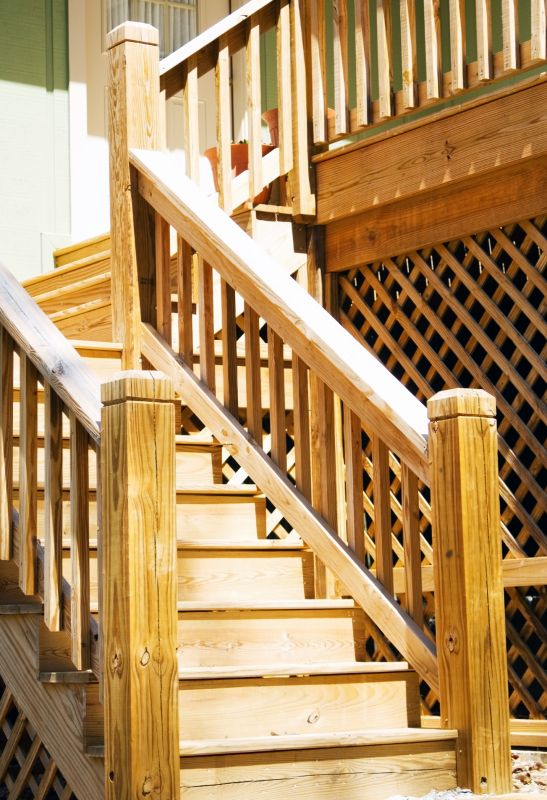 Wood Railing Repair in Kansas City, KS