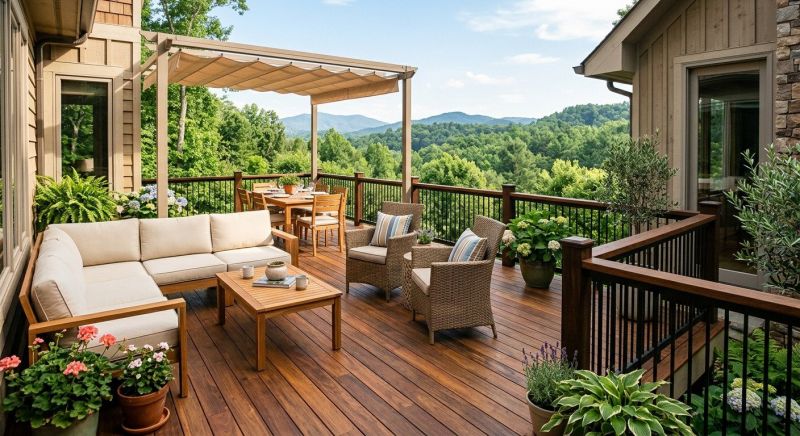 Wooden Veranda Construction in Seattle, WA